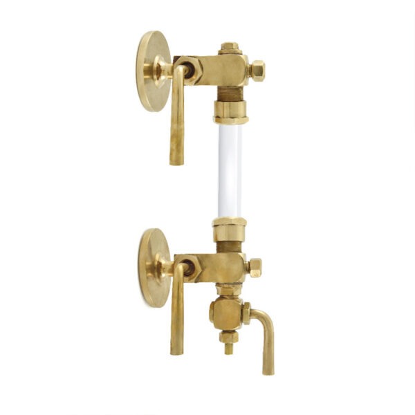 zoloto Bronze Asbestos Packed Water Level Gauge (Flanged)