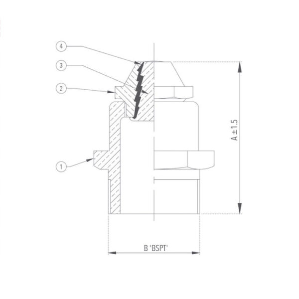 zoloto Bronze Fusible Plug (Two Piece Design)