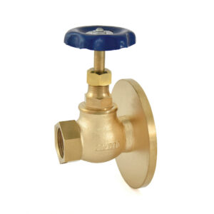 zoloto Bronze Globe Valve (One Side Flanged) with PTFE Seating