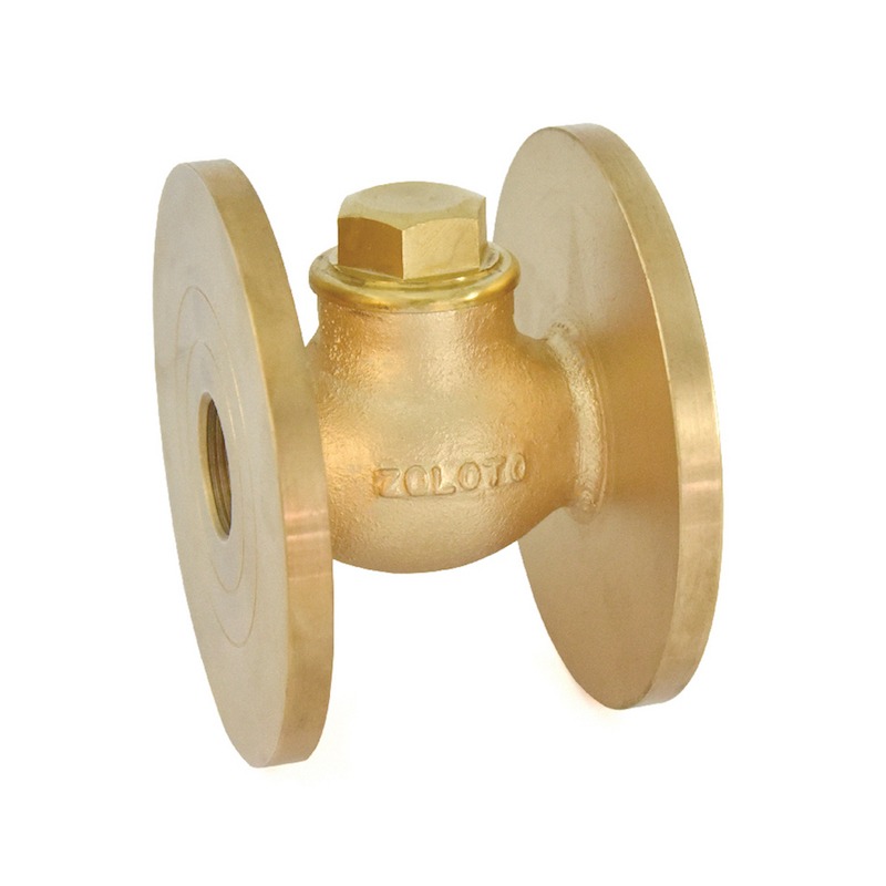 zoloto-Bronze Horizontal Check Valve No.8