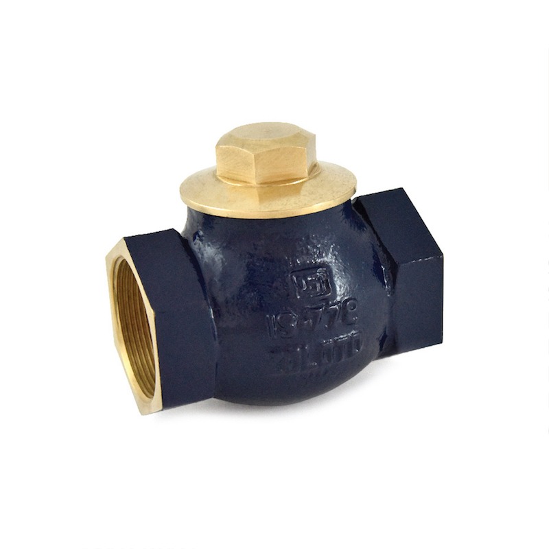 zoloto-Bronze Horizontal Check Valve (Screwed)