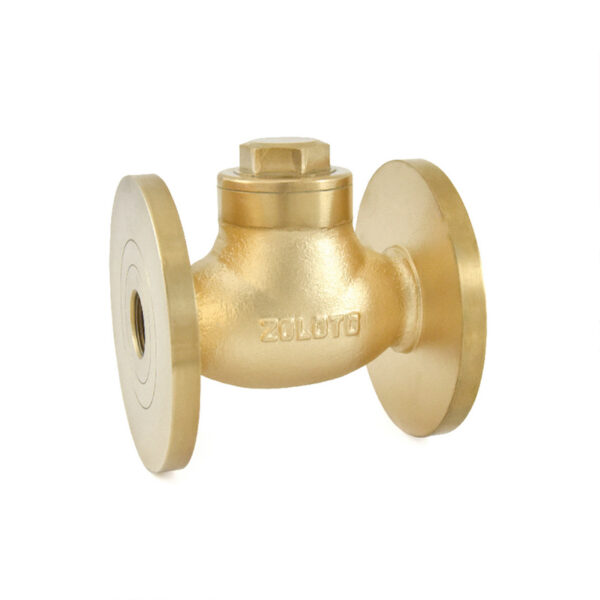 zoloto Bronze Horizontal Lift Check Valve (Flanged)