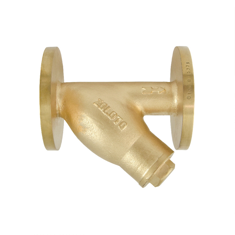 zoloto Bronze Y-Type Strainer (Flanged)