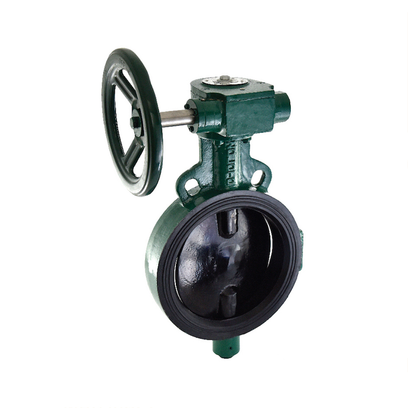 zoloto Butterfly Valve (Wafer Type) PN 1.6 with S.G Iron Disc - Gear Operated