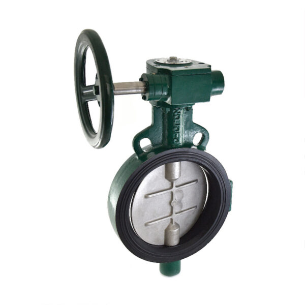 zoloto Butterfly Valve (Wafer Type), PN 1.6 with S.S 304 Disc - Gear Operated