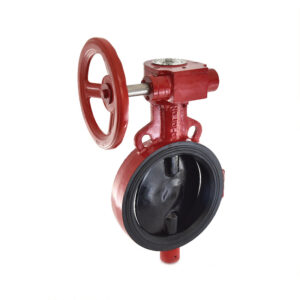zoloto Butterfly Valve (Wafer Type), PN 2.5 with S.G Iron Disc - Gear Operated