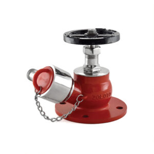 zoloto Stainless Steel S.S 304 Landing (Fire Hydrant) Valve (Flanged)
